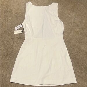 Aritzia Babaton Spectre Dress Light Birch